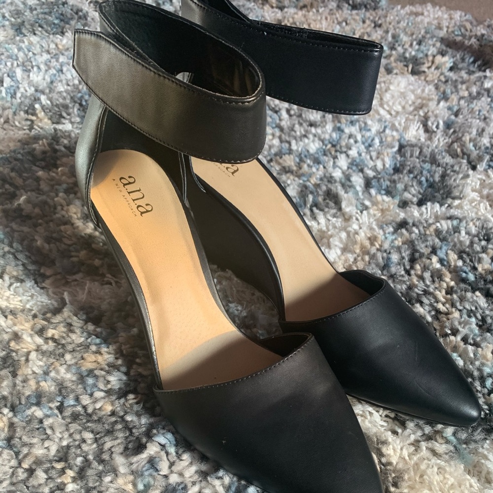 Ankle Strap Wedge Heel
